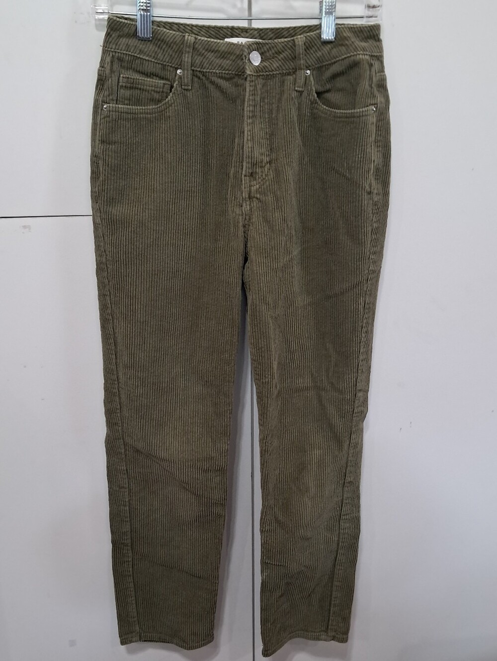 PacSun Green Corduroy Mom Jeans Size 25